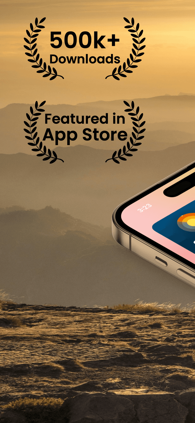 SolarWatch over 500k downloads and featured on App Store